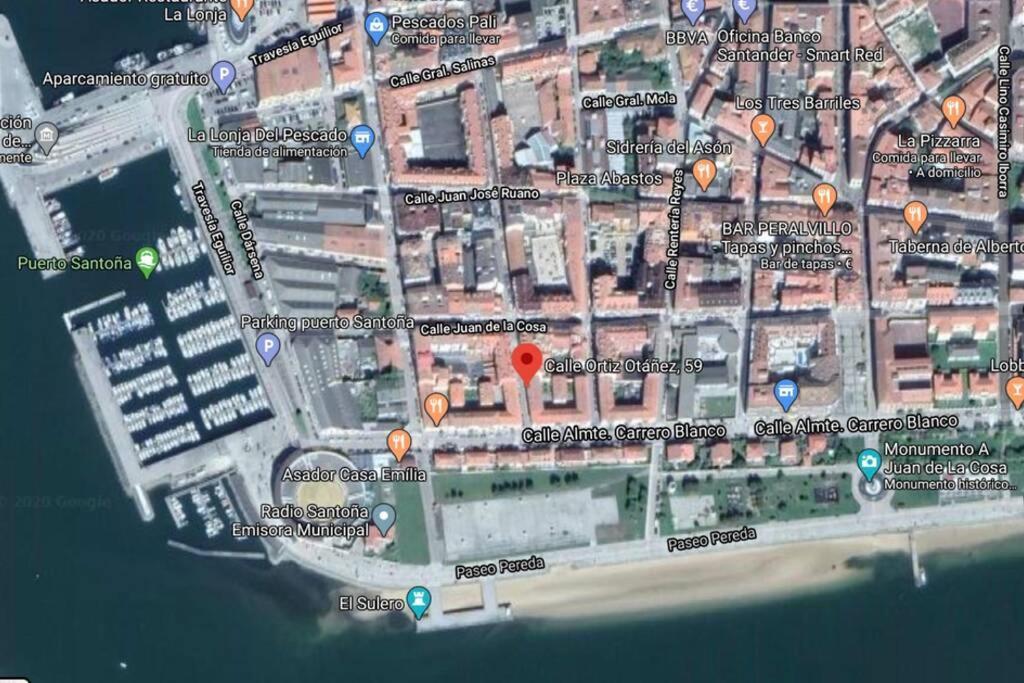 Apartamento Santoña Paseo Marítimo 2ª linea playa, Llegada autónoma, Wifi Exterior foto